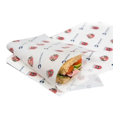 Sandwich, Manakish, and Meal Wrapping Paper