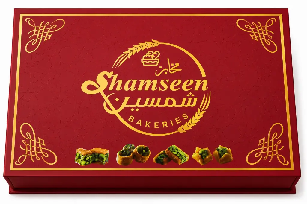 Shamseen Large Cardboard Gift Dessert Boxes