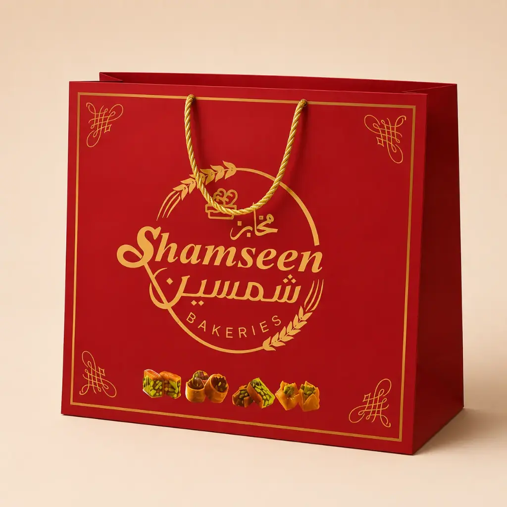Large bags for sweet boxes