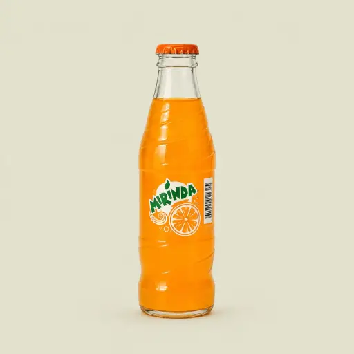 Mirinda Orange Glass Bottle